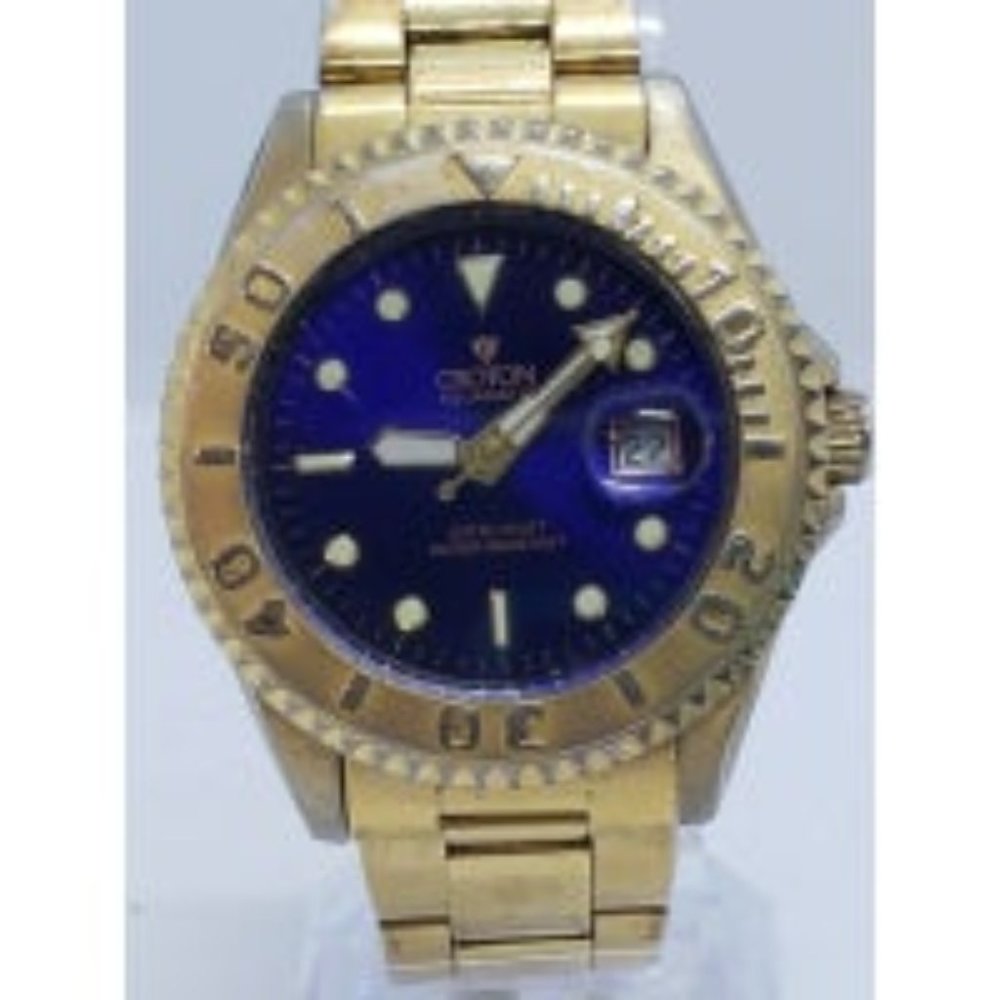 Vintage Croton Mens Aquamatic 40mm Watch